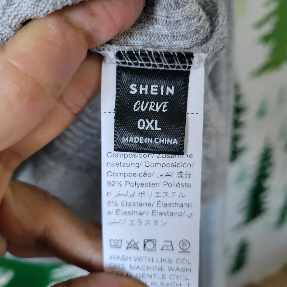 Shein Twist V-neckline Sweater.
